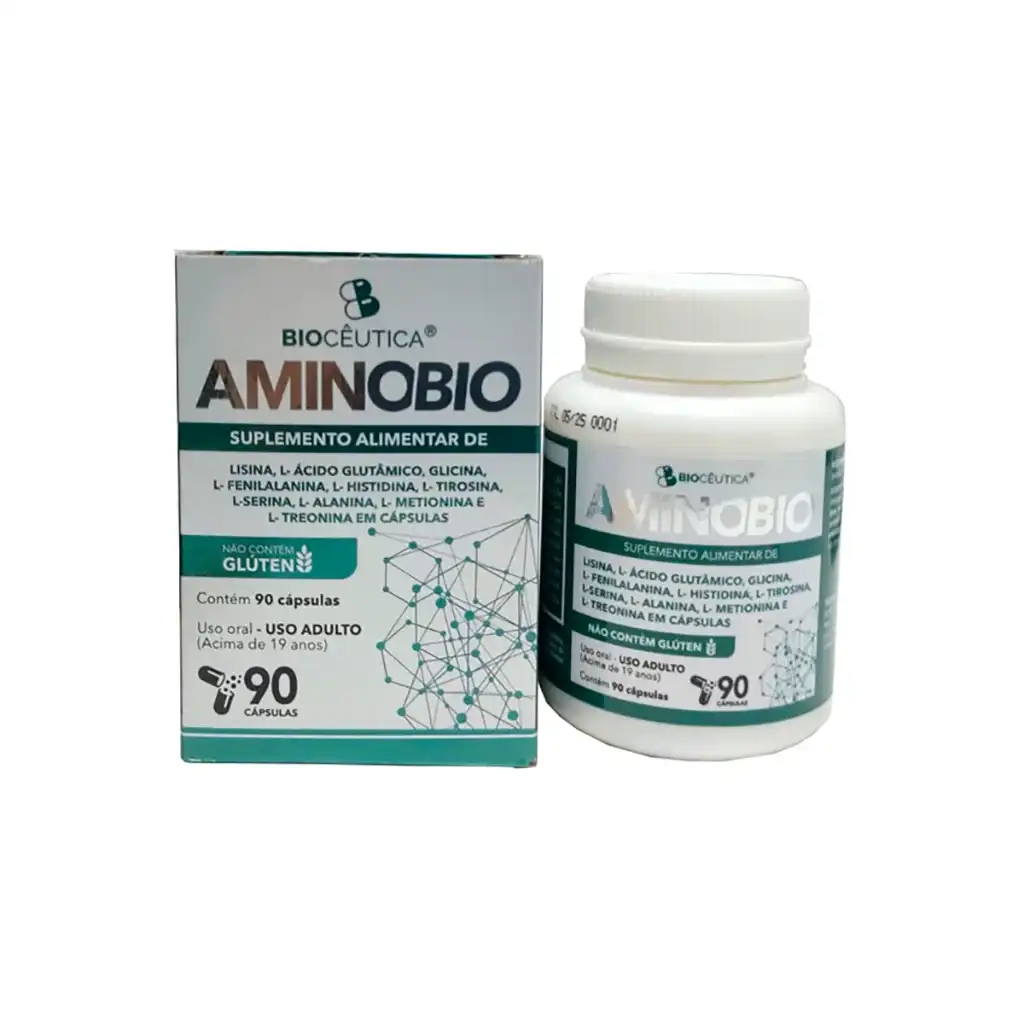 Aminobio 60caps - Bio Cêutica