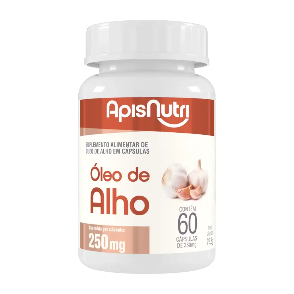 Óleo De Alho 60 Caps 250mg - ApisNutri
