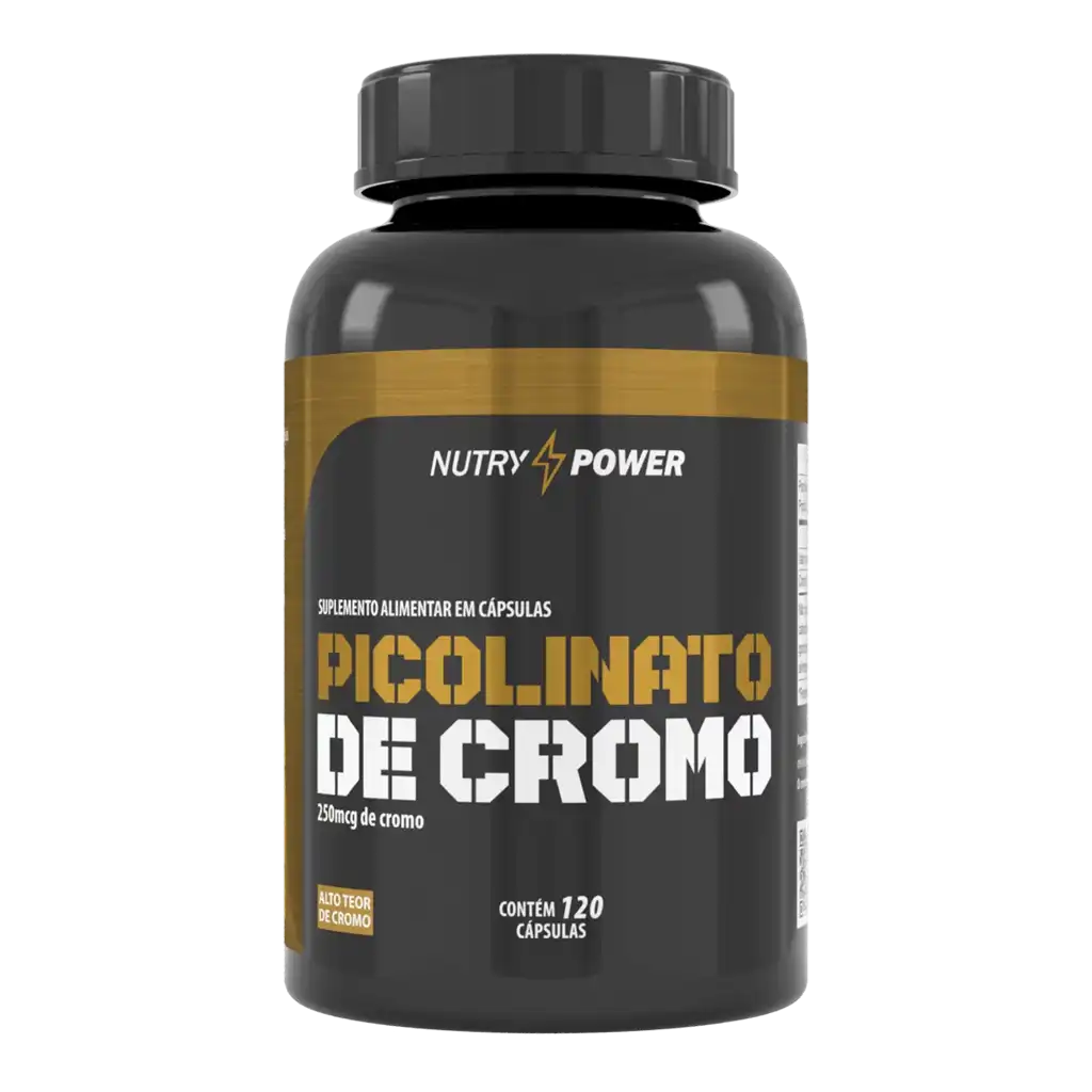 Picolinato de Cromo Nutry Power 120 Caps 280mg - ApisNutri