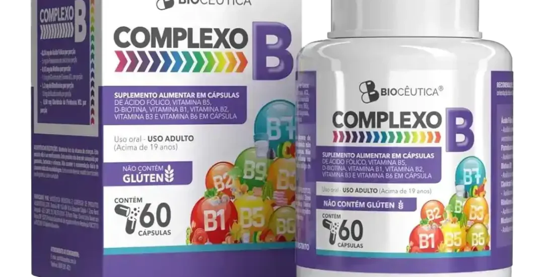 Complexo B 60caps - Bio Cêutica