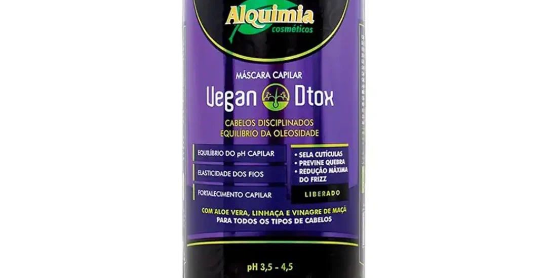 Máscara Capilar Vegan Dtox 1kg - Alquimia Cosméticos