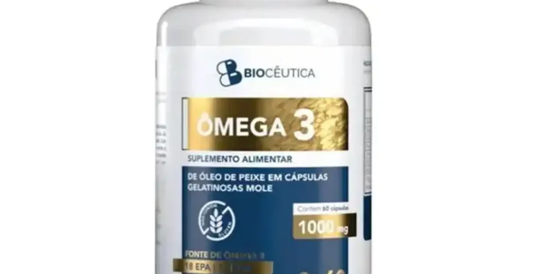 Suplemento Alimentar Ômega 3 60 Caps 1000mg - BioCêutica